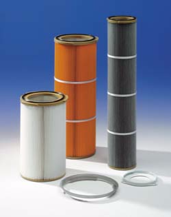 Cartouches filtrantes diamètre  153 - 330 pour industrie chimique ou industrie pharmaceutique